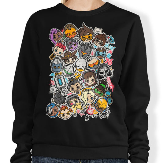 Overcute Heroes - Sweatshirt