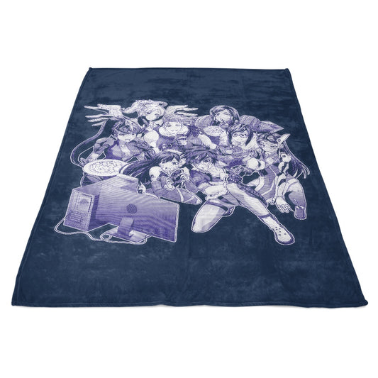 Overnight Party - Fleece Blanket