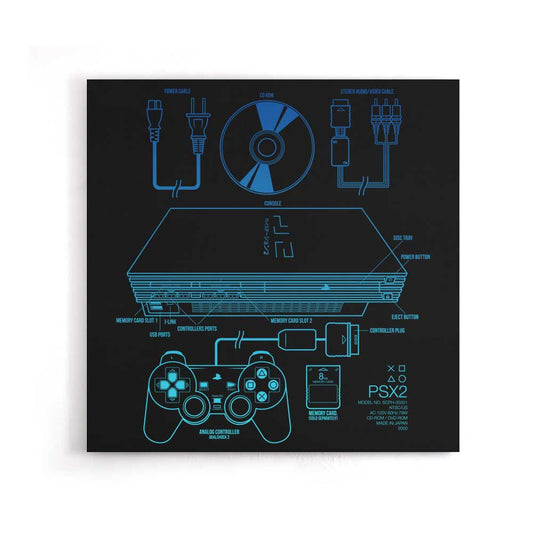 PSX2 - Canvas Print