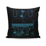 PSX2 - Throw Pillow