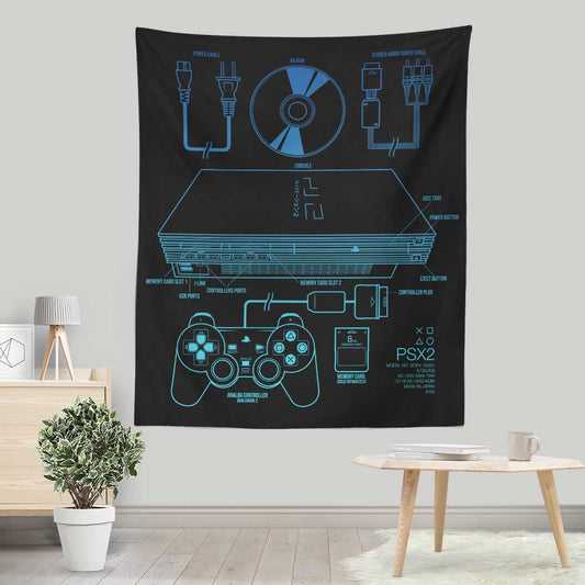 PSX2 - Wall Tapestry