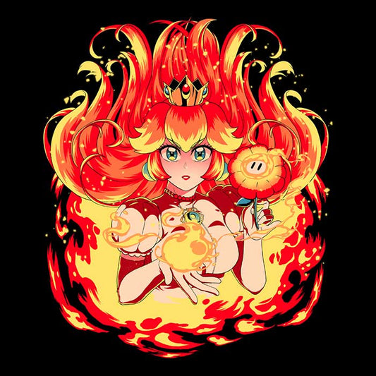 Peach Fire - Towel