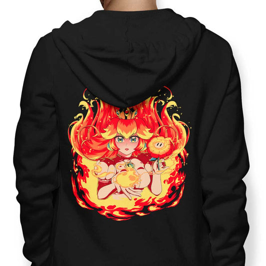 Peach Fire - Hoodie