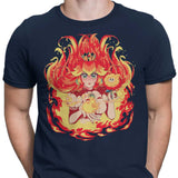 Peach Fire - Men's Apparel