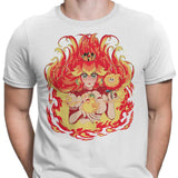 Peach Fire - Men's Apparel