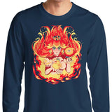 Peach Fire - Long Sleeve T-Shirt