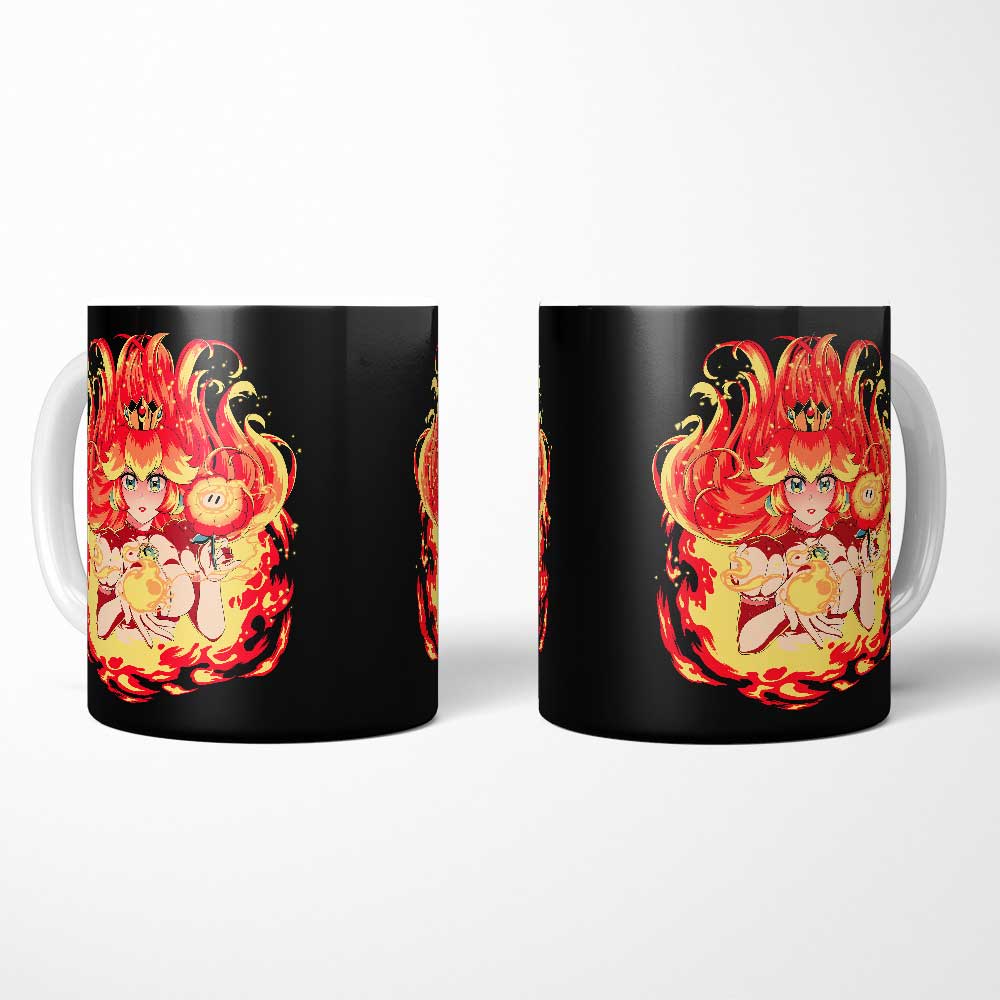 Peach Fire - Mug