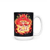 Peach Fire - Mug