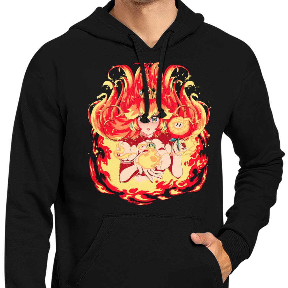 Peach Fire - Hoodie