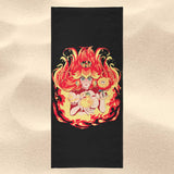 Peach Fire - Towel