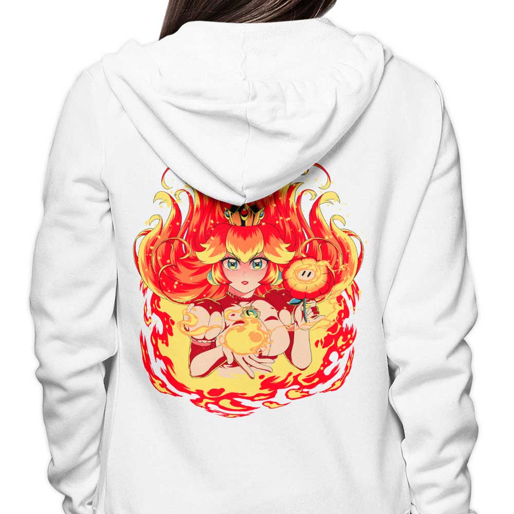 Peach Fire - Hoodie