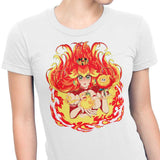 Peach Fire - Women's Apparel