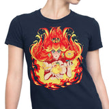 Peach Fire - Women's Apparel