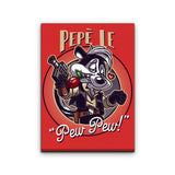 Pepe le Pew Pew - Canvas Print