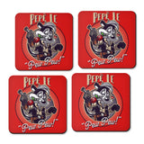 Pepe le Pew Pew - Coasters