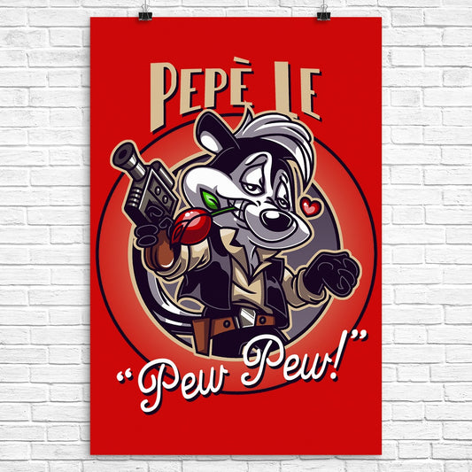 Pepe le Pew Pew - Poster