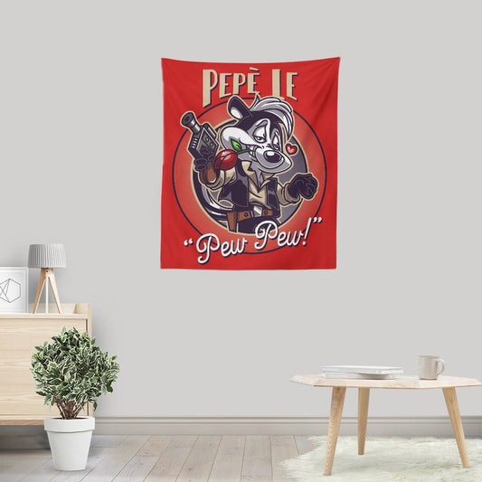 Pepe le Pew Pew - Wall Tapestry