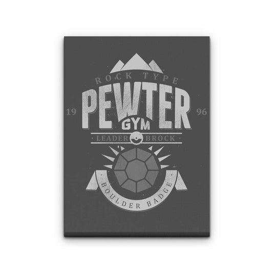 Pewter City Gym - Canvas Print