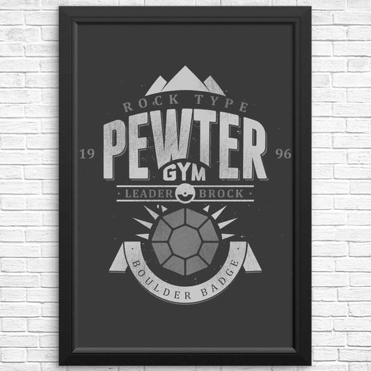 Pewter City Gym - Posters & Prints