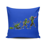 Pickle Evolution - Throw Pillow