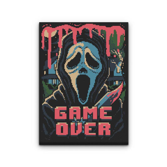 Pixel Ghost - Canvas Print