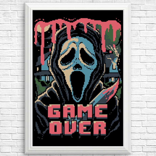 Pixel Ghost - Posters & Prints