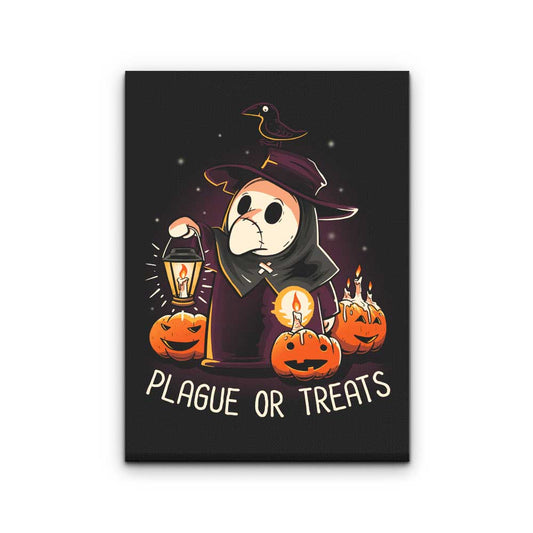 Plague or Treat - Canvas Print