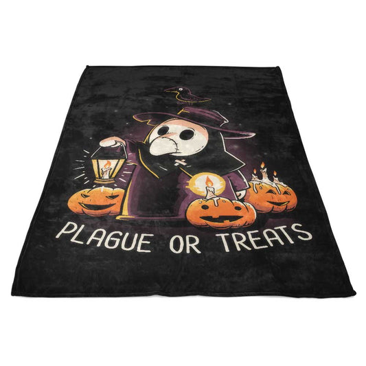 Plague or Treat - Fleece Blanket