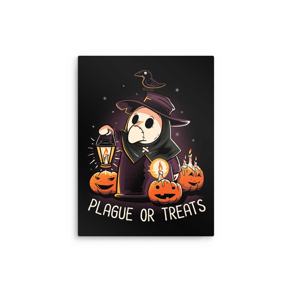 Plague or Treat - Metal Print