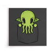 Pocket Cthulhu - Canvas Print