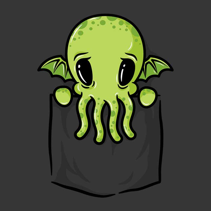 Pocket Cthulhu - Hoodie