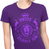 Pride is My Sin - Women's Apparel