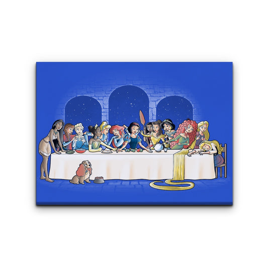 Princess Dinner - Canvas Print