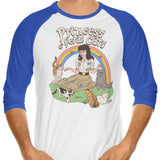 Princess of Feral Cats - 3/4 Sleeve Raglan T-Shirt