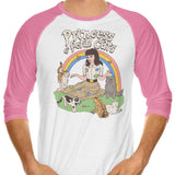 Princess of Feral Cats - 3/4 Sleeve Raglan T-Shirt