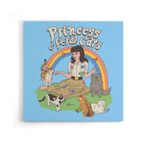 Princess of Feral Cats - Canvas Print