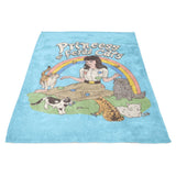 Princess of Feral Cats - Fleece Blanket