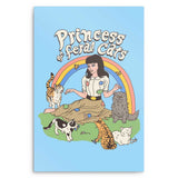 Princess of Feral Cats - Metal Print