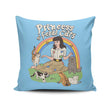 Princess of Feral Cats - Throw Pillow