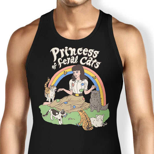 Princess of Feral Cats - Tank Top