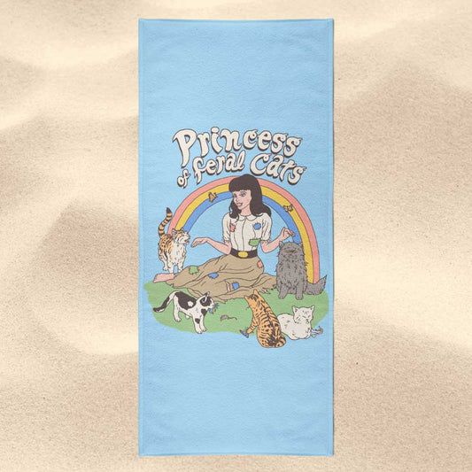 Princess of Feral Cats - Towel