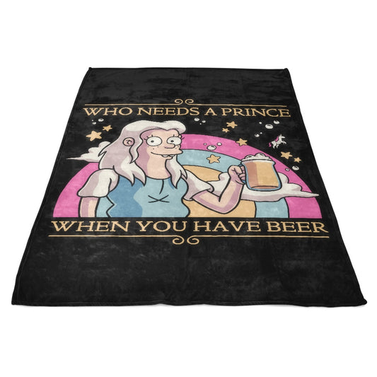 Princess Priorities - Fleece Blanket