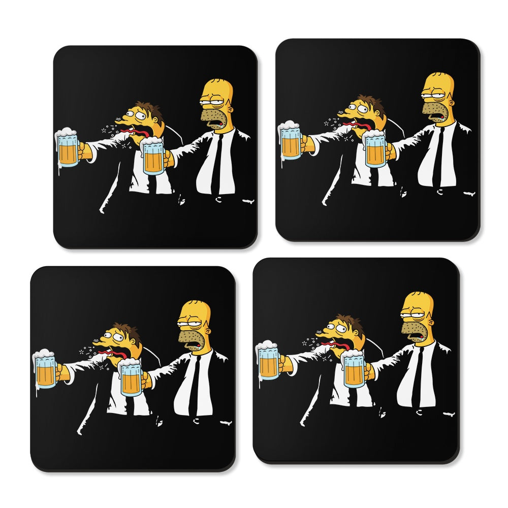 Pulp Simpson (Alt) - Coasters