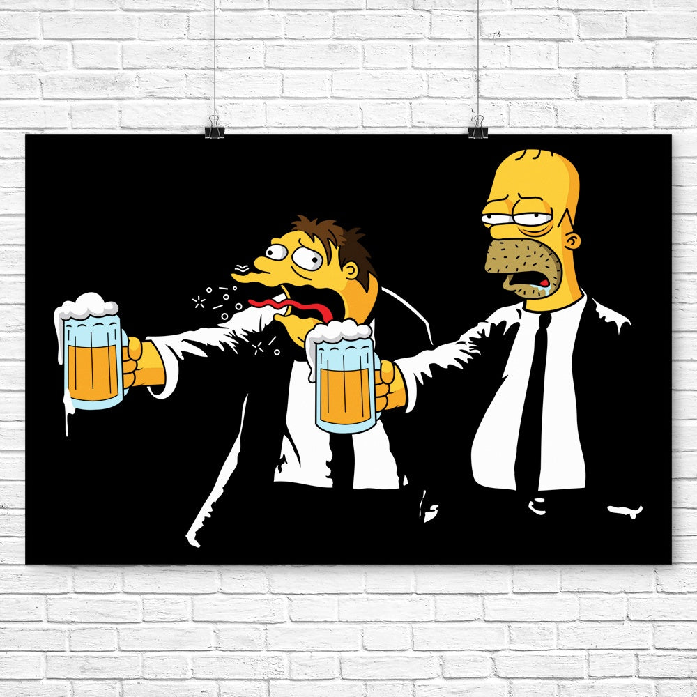 Pulp Simpson (Alt) - Poster