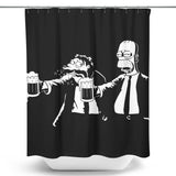 Pulp Simpson - Shower Curtain