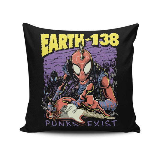 Punks Exist - Throw Pillow