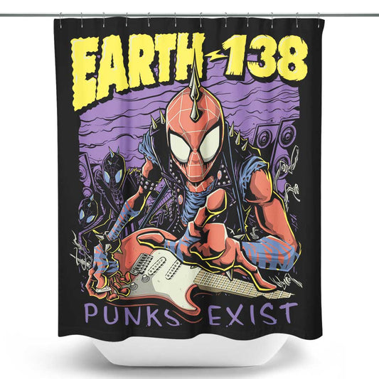 Punks Exist - Shower Curtain