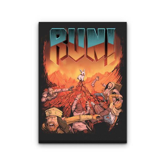 RUN - Canvas Print