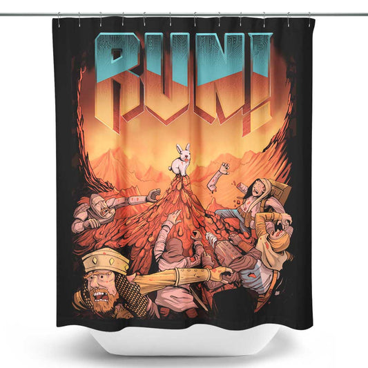 RUN - Shower Curtain