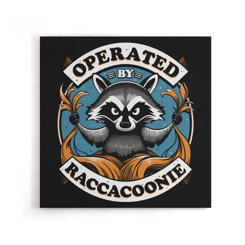 Raccoon Supremacy - Canvas Print